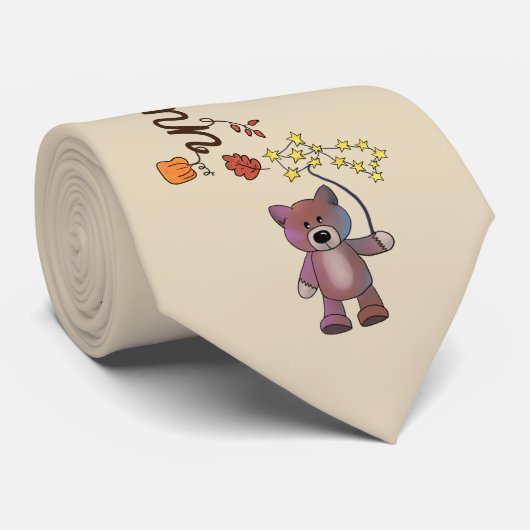 Herbstbild Krawatte Stropdas (Opgerold)