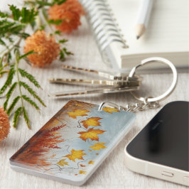 Herbstlicher Acryl Schlüsselanhänger Sleutelhanger
