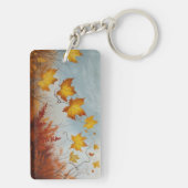 Herbstlicher Acryl Schlüsselanhänger Sleutelhanger (achterkant)