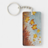 Herbstlicher Acryl Schlüsselanhänger Sleutelhanger (Voorkant)