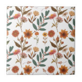 Herbstlicher Blütenflor Tegeltje (Voorkant)