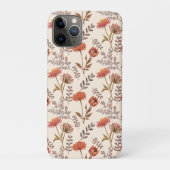 Herbstliches Blütenmosaik Case-Mate iPhone Case (Achterkant)