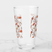 Herbstliches Blütenmosaik Glas (Links)