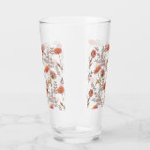 Herbstliches Blütenmosaik Glas (Rechts)