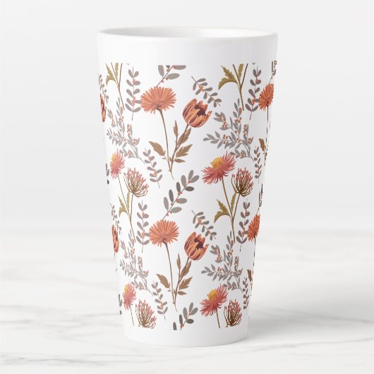 Herbstliches Blütenmosaik Latte Mok (Voorkant)