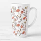 Herbstliches Blütenmosaik Latte Mok (Rechts)