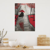 Herbstspaziergang Poster (Keuken)