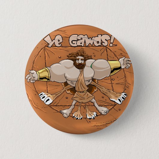 Herc op de wielknop (klein) ronde button 5,7 cm (Voorkant)