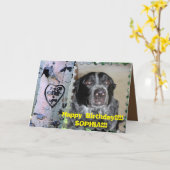 Herc Rememberance Wenskaart Kaart (Gele Bloem)
