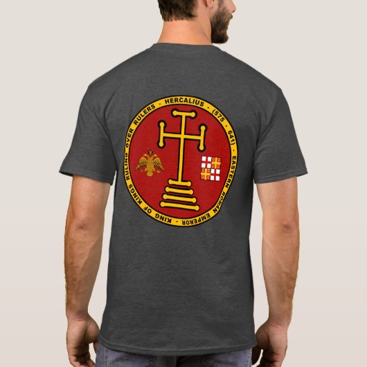 Hercalius Byzantine Emperor Seal Shirt (Achterkant)