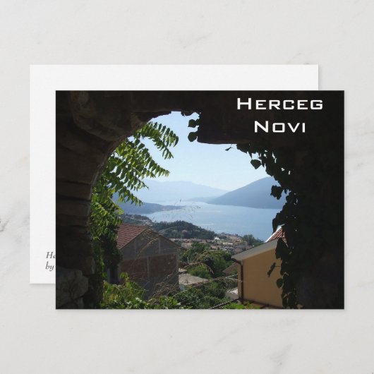 Herceg-Novi Briefkaart (Voorkant / Achterkant)