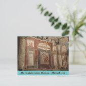 Herculaneum Ruins, Art Wall, Briefkaart Italië (Staand voorkant)
