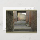 Herculaneum Ruins, Campanië, Briefkaart van Italië (Voorkant / Achterkant)