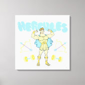 Hercules Arrows and Dumbbells Flex Canvas Print (Voorkant)