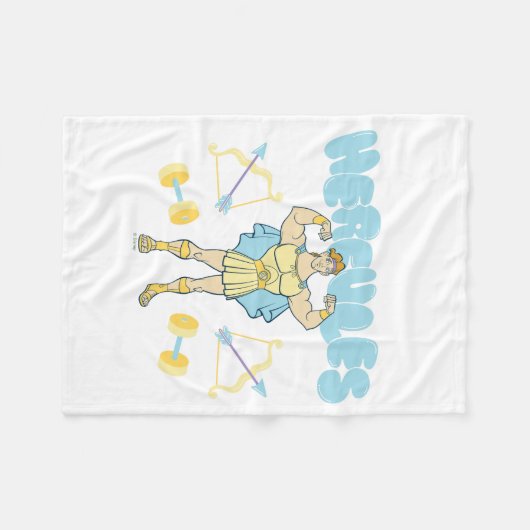 Hercules Arrows and Dumbbells Flex Fleece Blanket (Voorkant (Horizontaal))