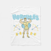 Hercules Arrows and Dumbbells Flex Fleece Blanket (Voorkant)