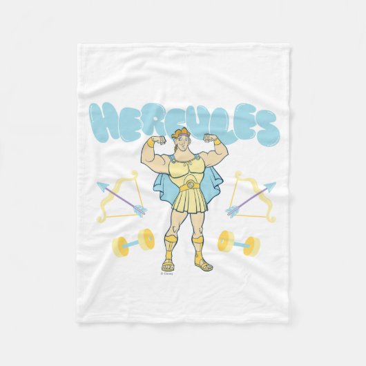 Hercules Arrows and Dumbbells Flex Fleece Blanket (Voorkant)