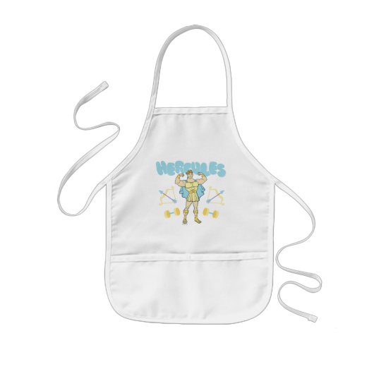 Hercules Arrows and Dumbbells Flex Kids' Apron Kinder Schort (Voorkant)