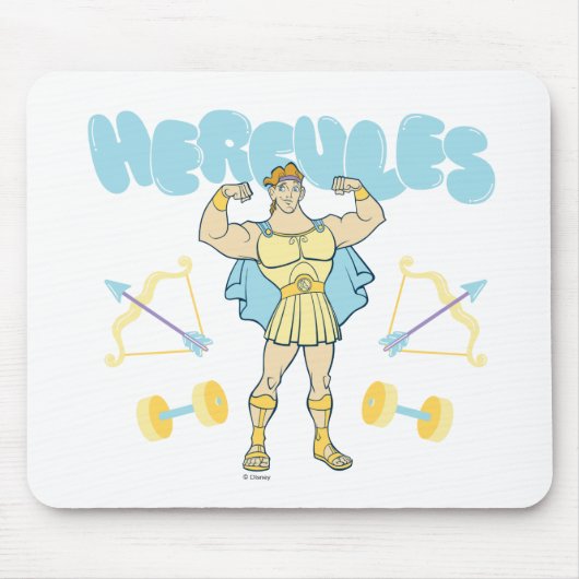 Hercules Arrows and Dumbbells Flex Mouse Pad Muismat (Voorkant)