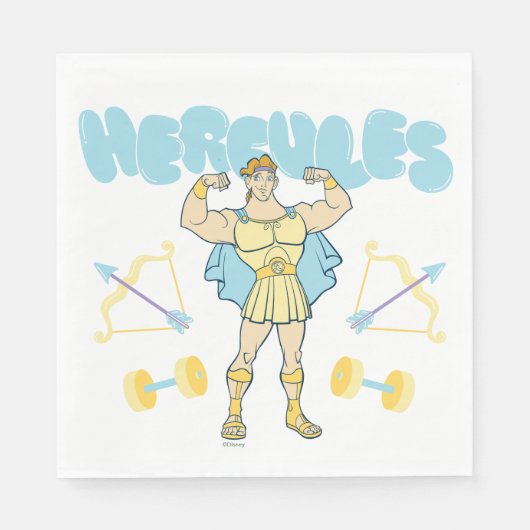 Hercules Arrows and Dumbbells Flex Napkins Servet (Voorkant)