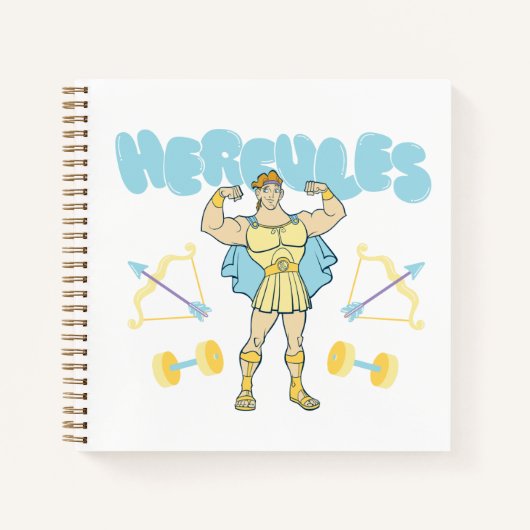 Hercules Arrows and Dumbbells Flex Notebook Notitieboek (Voorkant)