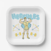 Hercules Arrows and Dumbbells Flex Paper Plates Papieren Bordje (Voorkant)
