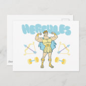 Hercules Arrows and Dumbbells Flex Postcard Briefkaart (Voorkant / Achterkant)