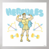 Hercules Arrows and Dumbbells Flex Poster (Voorkant)