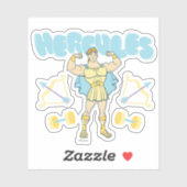 Hercules Arrows and Dumbbells Flex Sticker (Vel)