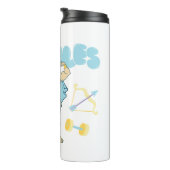 Hercules Arrows and Dumbbells Flex Thermal Tumbler Thermosbeker (Geroteerd rechts)