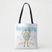 Hercules Arrows and Dumbbells Flex Tote Bag (Voorkant)