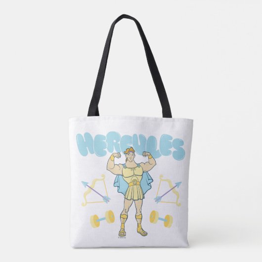 Hercules Arrows and Dumbbells Flex Tote Bag (Achterkant)