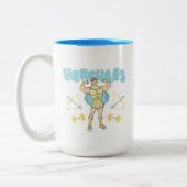 Hercules Arrows and Dumbbells Flex Two-Tone Coffee Tweekleurige Koffiemok (Links)
