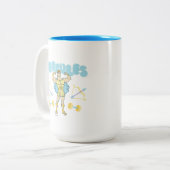 Hercules Arrows and Dumbbells Flex Two-Tone Coffee Tweekleurige Koffiemok (Voorkant links)