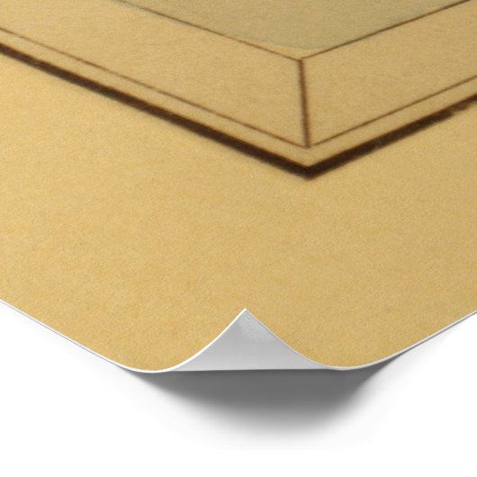 Hercules -  Astronomisch Star Chart Afbeelding Poster (Hoek)