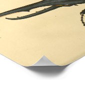  Hercules Beetle Natuurgeschiedenis Afdrukken Poster (Hoek)