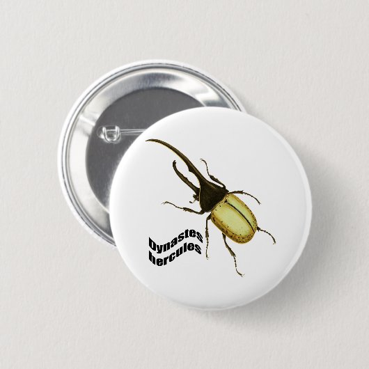 Hercules Beetle Ronde Button 5,7 Cm (Voorkant /achterkant)