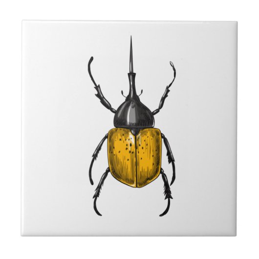 Hercules beetle tegeltje (Voorkant)