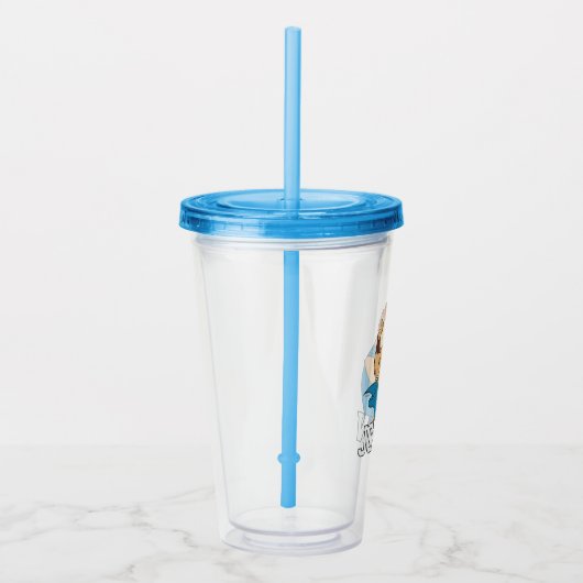 Hercules Bicep Flex Acrylic Tumbler Acryl Drinkbeker (Rechts)
