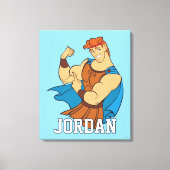 Hercules Bicep Flex Canvas Print (Voorkant)
