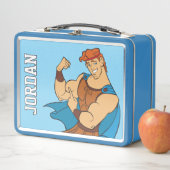 Hercules Bicep Flex Metal Lunch Box (In situ)