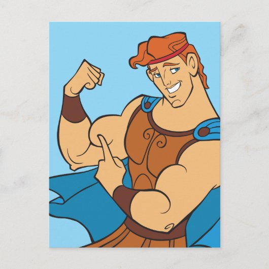 Hercules Bicep Flex Postcard Briefkaart (Voorkant)