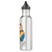 Hercules Bicep Flex Stainless Steel Water Bottle Waterfles (Rechts)