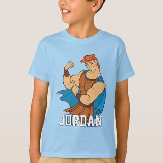 Hercules Bicep Flex T-Shirt (Voorkant)