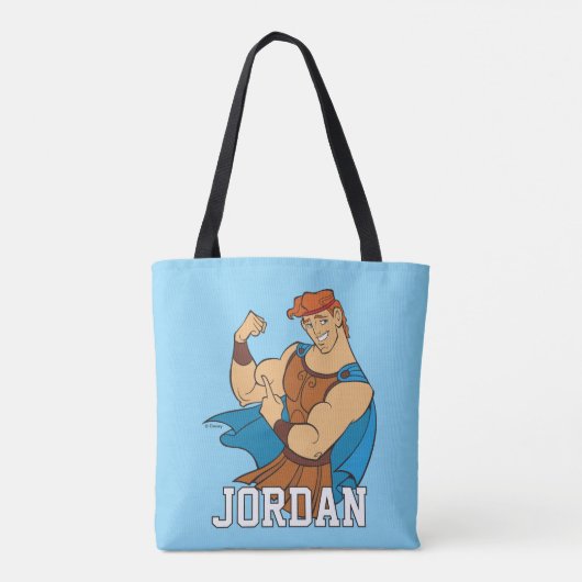 Hercules Bicep Flex Tote Bag (Achterkant)