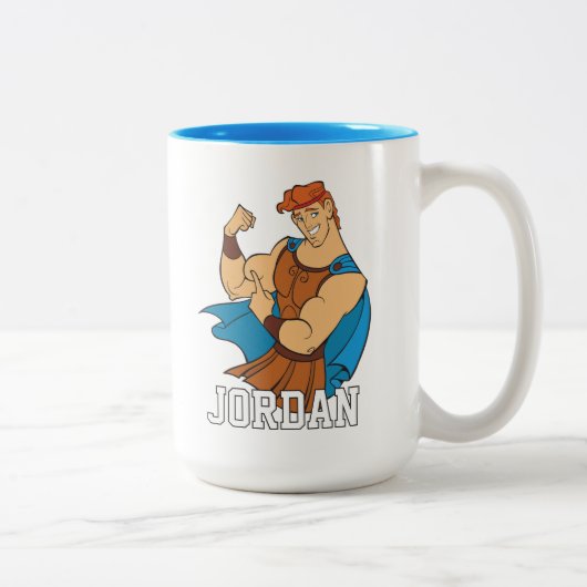 Hercules Bicep Flex Two-Tone Coffee Mug Tweekleurige Koffiemok (Rechts)