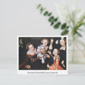 Hercules bij Omphale van Lucas Cranach (I) Briefkaart (Staand voorkant)