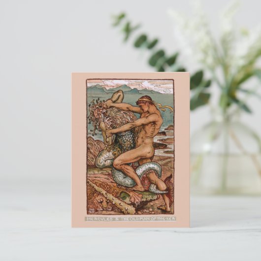 Hercules Briefkaart (Staand voorkant)