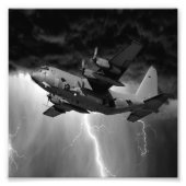 Hercules C-130 Foto Afdruk (Voorkant)