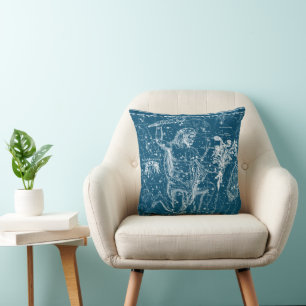  Hercules - constellatieschema Kussen